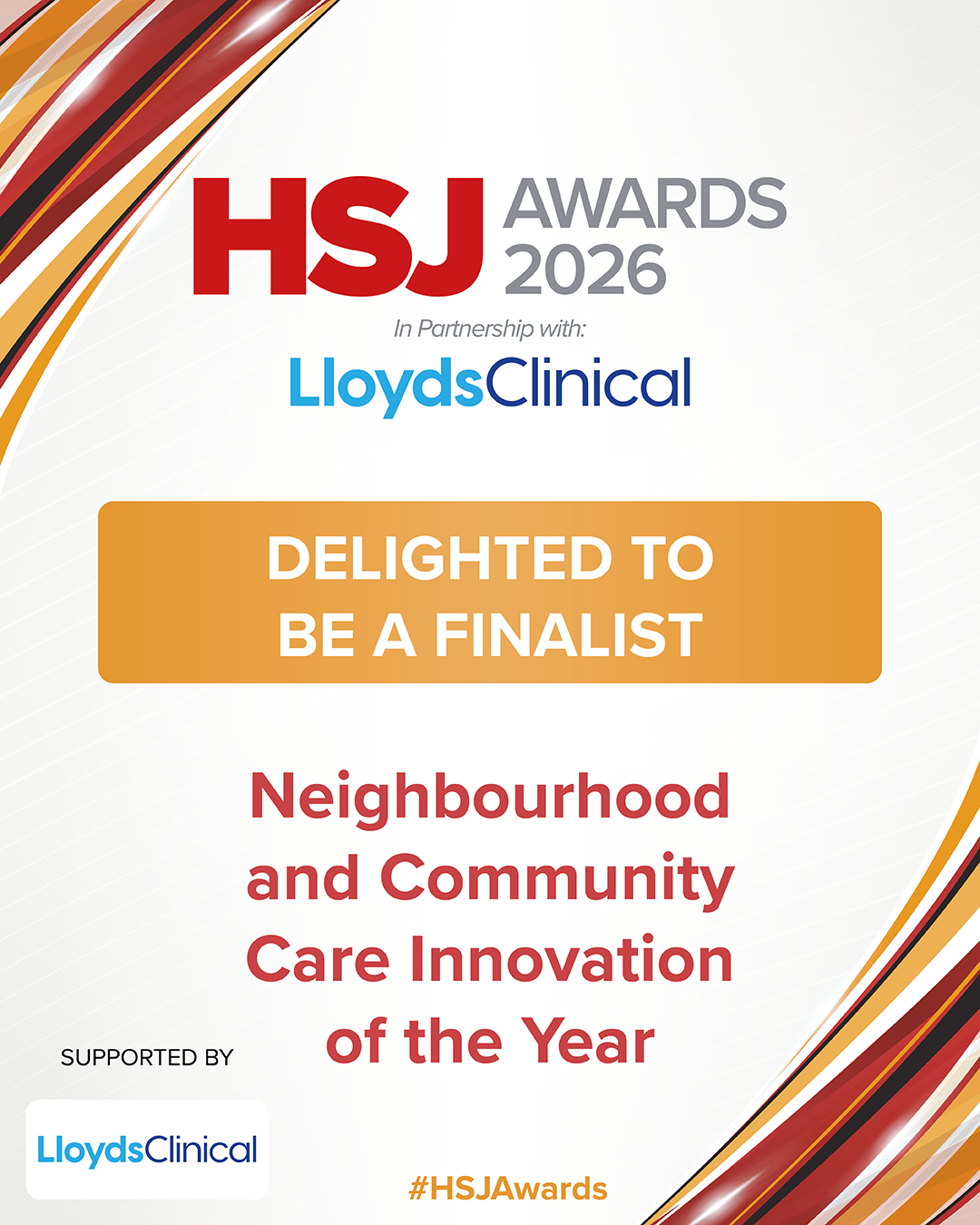 Brownlow Health Shortlisted for HSJ Neighbourhood & Community Care Innovation of the Year Award 2026